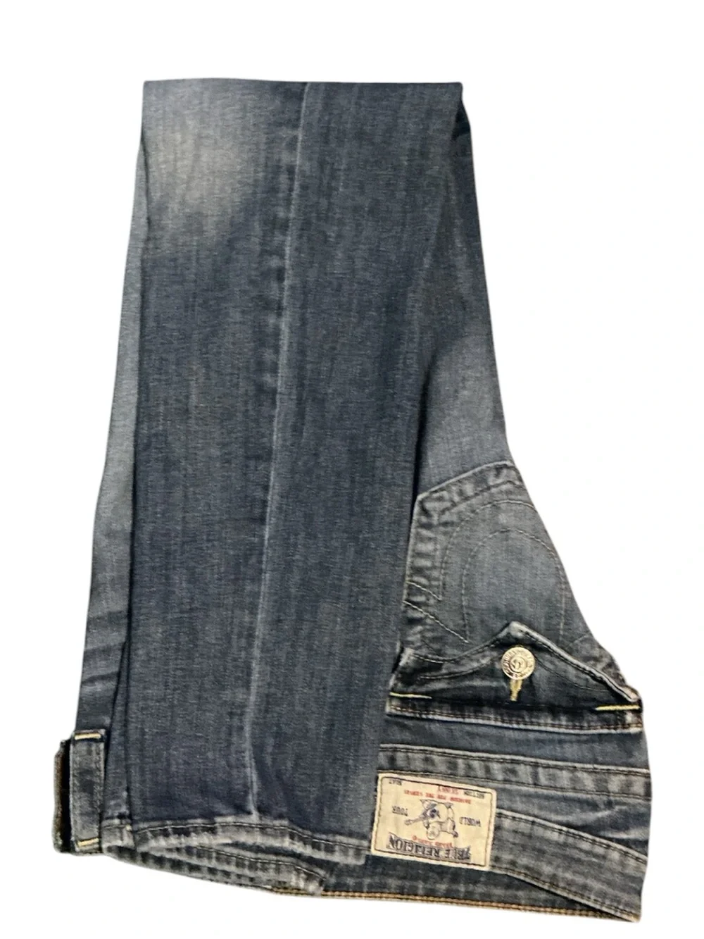 True Religion The Ricky Super Flap Straight Jeans
